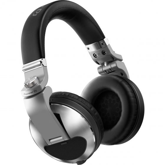 Pioneer HDJ-X10-S Reference DJ Headphones with Detachable Cord - Silver