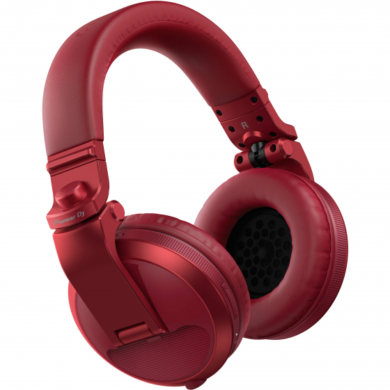 Pioneer HDJ-X5BT-R Bluetooth DJ Headphones - Red