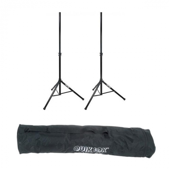 Quiklok S171PACKPAIR Tripod-Style Speaker Stand (Pair) w/Bag
