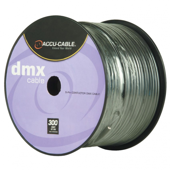 ADJ AC5CDMX300 300 Foot Spool of DMX5 Cable