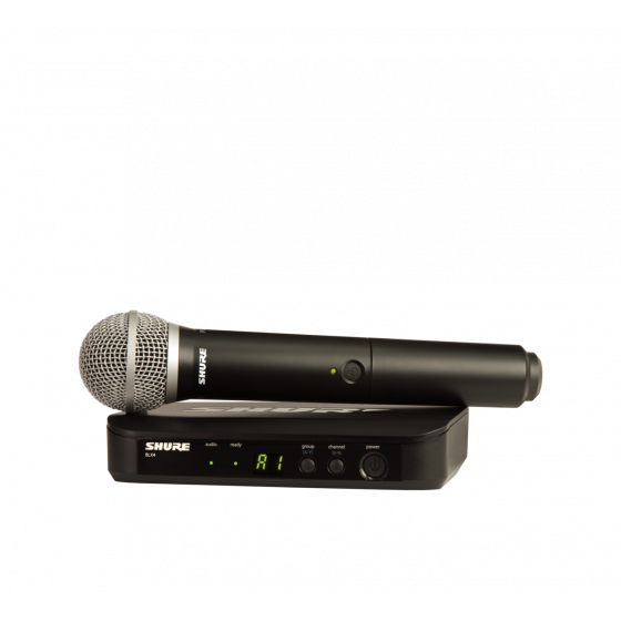 Shure BLX24/PG58 Wireless Handheld System