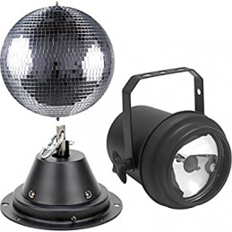 ADJ M 600l 16 Inch Mirrorball Package with Motor & Pinspot