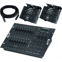 ADJ Stage Pak 1 Stage-Setter-8 Controller with 2xDP-415 Dimmers & Cables