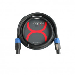 Digiflex HLN4-14/4-10 10 Foot 14/4 Speaker Cable with SpeakON connectors