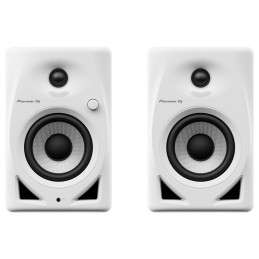Pioneer DM-40D-W (2) Active Desktop Monitors with 4 Inch Speakers - White