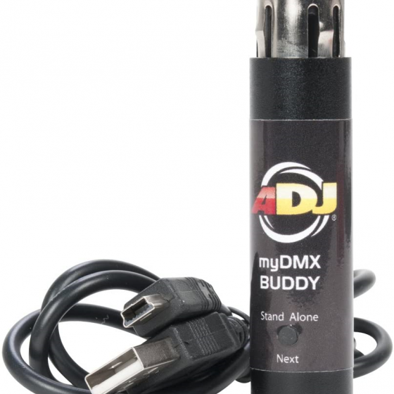 ADJ Mydmx Buddy Software & DMX/USB Dongle w/256 DMX CH for PC or Mac