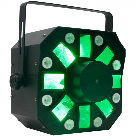 ADJ STINGER DMX 3-in-1 LED Effect Fixture w/ 6x 5W RGBWYP Laser Strobe